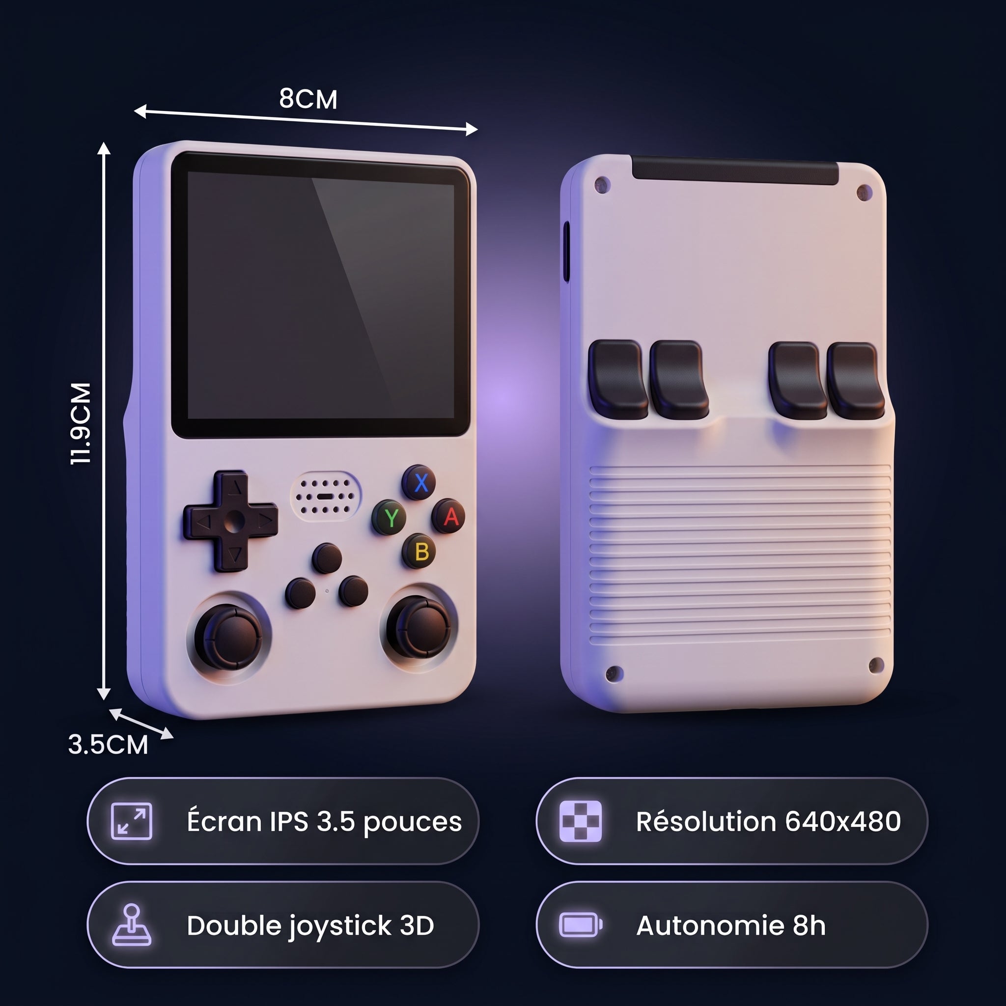 LEGACY ONE - CONSOLE DE JEU RÉTRO PORTABLE